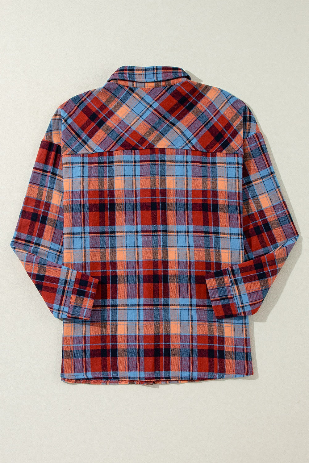 Pre-Order Vintage Red Plaid Button Up