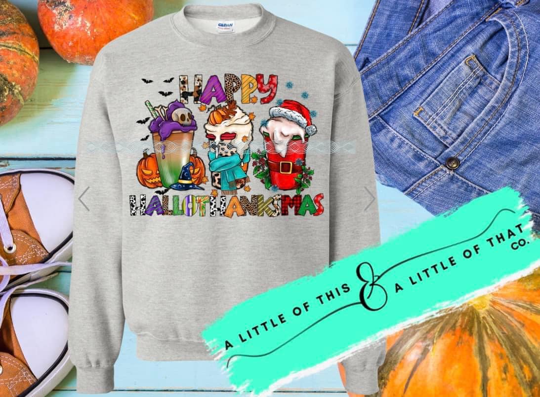 Hallowthanksmas Shirt Adult