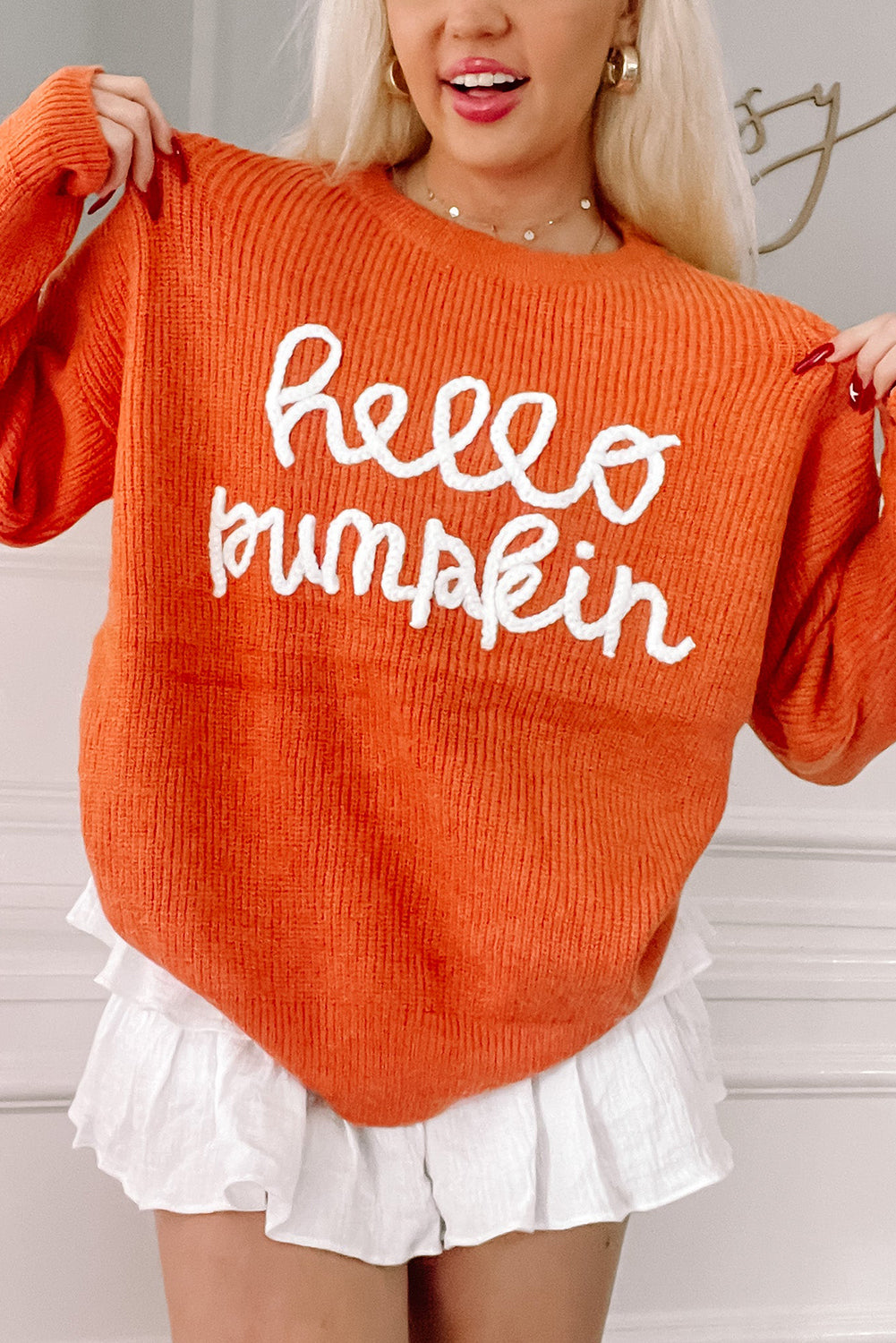 Pre-Order Hello Pumpkin Sweater